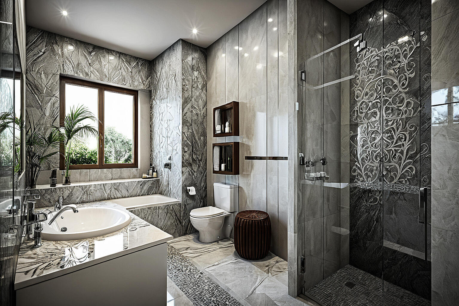 Bathroom • Render • Pattern(ed)