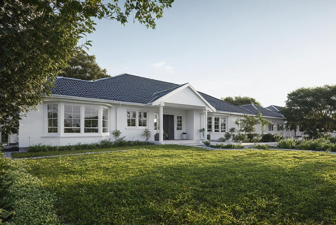 Exterior View • Render • Classic White